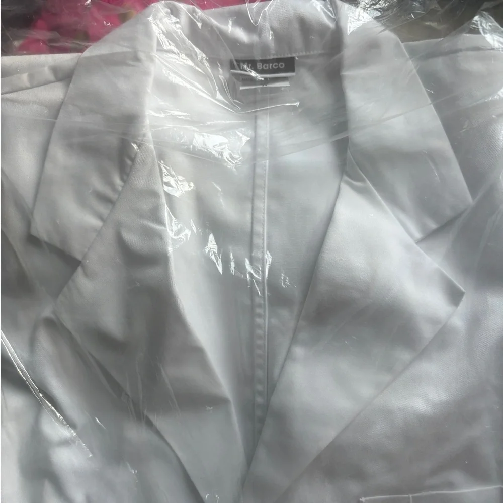 Barco Uniforms Men's White Professional Coat - Picture 6 of 7